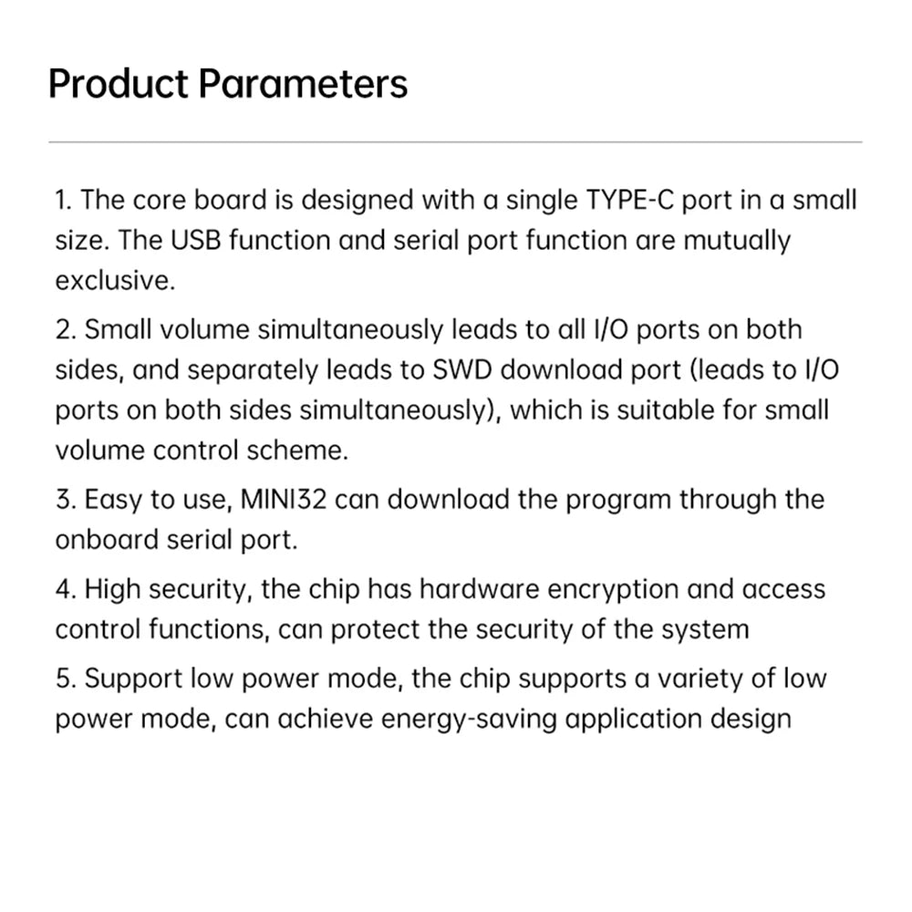 Mini STM32F103C8T6 STM32F103C6T6A CH340 Development Board Microcontroller Core Board ARM Architecture Minimum System Correx-M3