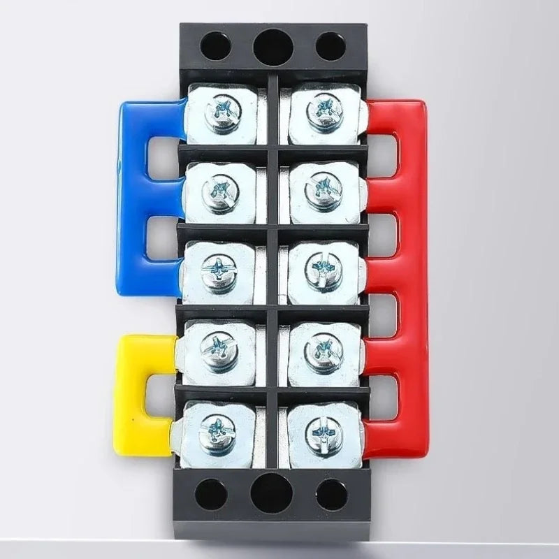 5Pcs TB Terminal Bridge Connector – 1515/1510/1512 Copper Terminal Link Strip Shorting Bar for Contactors & Electrical Panels