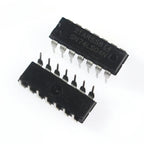 50PCS Integrated Circuit Logic IC 74HC/ 74LS DIP-14  5 values  IC Chip Assortment Box Kit Electronic Component