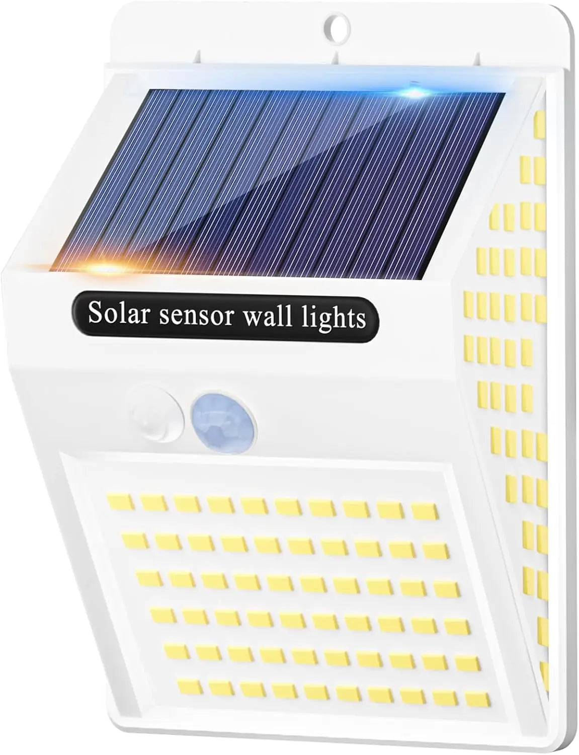 140LED Solar Security Lights Outdoor, Solar Motion Sensor Lights 270ºWide Angle Waterproof Solar Powered Durable Wall Lights