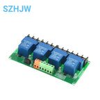1 2 4 8 Channel Relay Module 30A With Optocoupler Isolation 5V 12V 24V Supports High And Low Triger Trigger