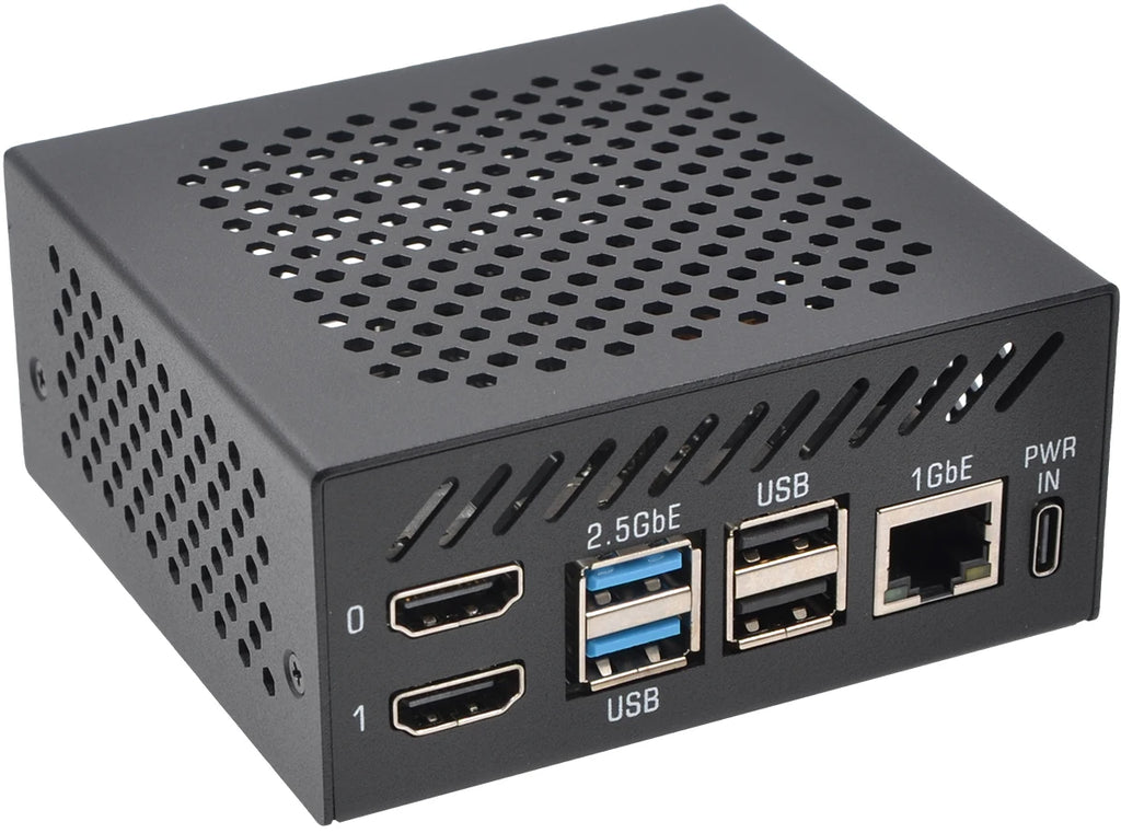 Raspberry Pi CM5 IO board NAS 2xNVMe dual Ethernet X1500