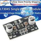 LT3045 Linear Voltage Rregulator Single Power Supply Module 3.3V 5V Buck Step Down Board RF Radio Frequency Low Noise Converter