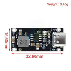 XZG Type C USB Input High Current 3A Polymer Ternary Lithium Battery Quick Fast Charging Board IP2312 CC/CV Mode 5V To 4.2V 1-20