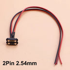 1Set 2.5/2.54 MM Pitch Spring Loaded Male Female 2P 3 4 5 6 7 8  Pole Through Holes PCB BTB Connector 2A DC Magnetic Pogo Pin