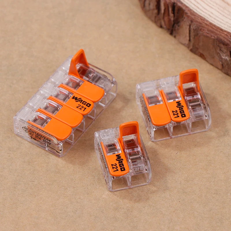 Wago Original Wiring Terminal 221 Series for Secure Connections