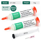 Olk SMD Flux Pcb Repair Soldering Flux No-Clean Solder Paste Welding Advanced Oil Flux For Welding Grease 10cc Soldering Repair