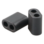  10x/Toroids Ferrite Core Magnetic Ring Bead For Radio Frequency RF RFC/ Accessories Double-Hole Magnetic Ring