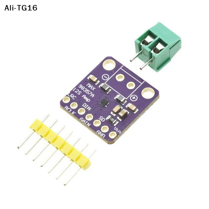 【TG16】1 Set 3006 I2S 3W Class D Amplifier Without Filtering DIY Power Amplifier Board MAX98357A Audio Amplifier Module