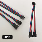 15cm 2Pin 3Pin 4Pin 5Pin 6Pin SM JST Connector 1 To 2 Male and Female for WS2811 WS2812B SK6812 WS2815 WS2813 LED Strip Lights