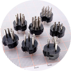 2/5 PCS 3P 4P 5P 6P 7P 8P 13Pin Din Male/Female Plug Soecket Jack With Plastic Handle Keyboard Cable Connector Adaper PS2 DIY