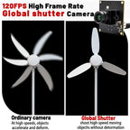 USB3.0 Global Shutter Camera Module 2.3MP 120FPS High Frame Rate Webcam With No Distortion M12 Lens Plug And Play For Video Live