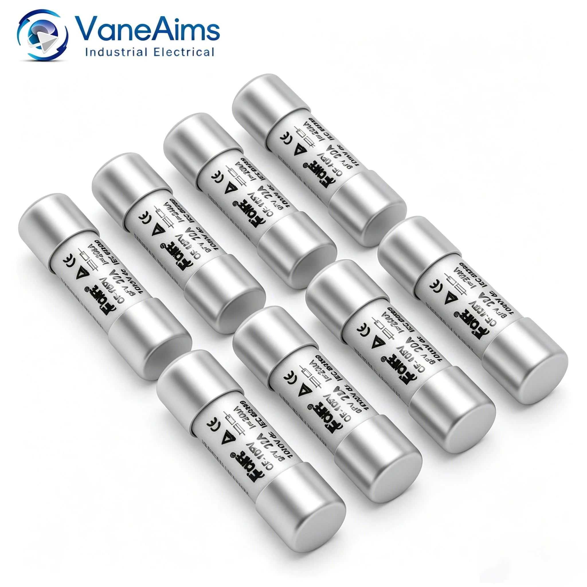 1/5/20/30pcs Solar DC1000V Ceramic PV Fuse 1A 2A 3A 10A 15A 20A 25A 30A High Voltage GPV Fuse for Solar System Protection
