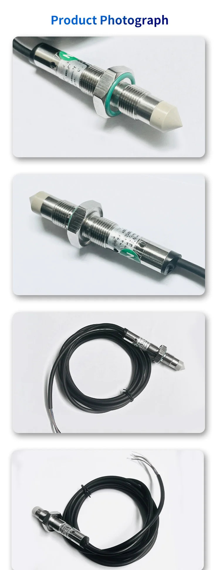 FUWEI FKY12-NP-FL Capacitive Contact Water & Oil Level Sensing Probe Proximity Switch Sensor for Level Detection