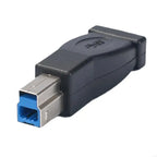 USB B Male to USB Type C Female Adapter for Scanner Printer Converter USB Transfer for Printer MIDI Controller Keyboard