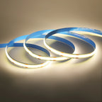 5V USB COB LED Strip Light 3Keys Touch Dimmable ON/OFF Switch Bright Red Green Blue Warm White 320LEDs Flex Ribbon Tape 8mm PCB