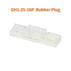 100PCS   GH1.25 Locking Connector with Buckle  2 3 4 5 6 8p Horizontal/vertical Mounting  Rubber Shell  Terminal
