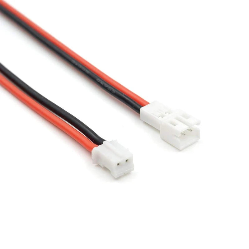 PH 2.0mm Pitch 2 Pin 10CM Male Female Cable Connector Micro PH 2.0 2P Plug Jack Socket Terminal Wire Cables Connectors 26AWG