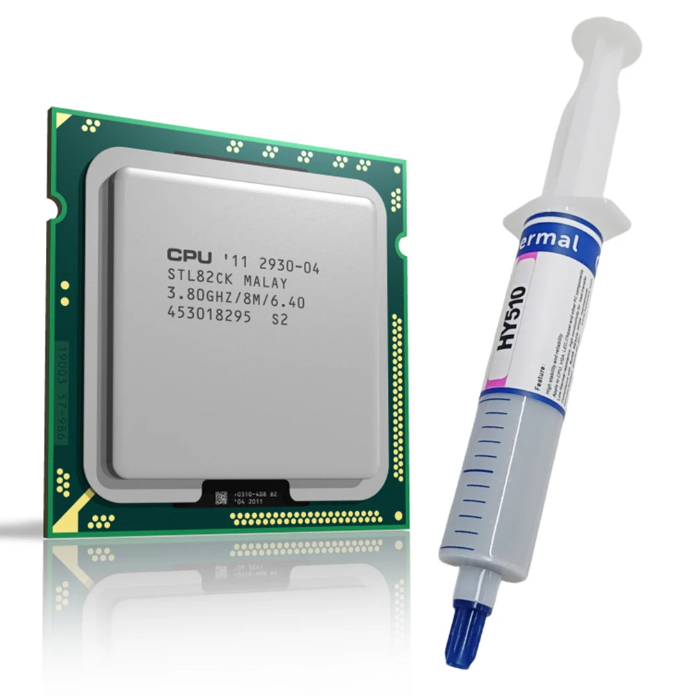 1-10PCS HY510 Thermal Conductive Compound Silicone Grease Thermal Paste for GPU CPU Chipset Cooling Grey Cooler