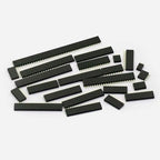 10PCS 2.54mm Pitch Single Row Female 2~13P PCB Socket Board Pin Header Connector Strip Pin Header