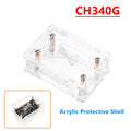 NodeMcu Lua ESP8266 CP2102 CH340G Iot Development Board Transparent Acrylic Protective Shell