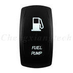 Marine 12V 24V White Led On Off Rocker Switch 5Pin SPST Momentary Switch DPDT ON OFF ON 3-Way for Car Boat Carling 4X4 Narva
