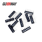 10PCS 4PIN 5PIN 6PIN 7PIN 8PIN 9PIN 10PIN Exclusion Network Resistor Array DIP 100 220 330 470 680 1K 1.2K 2K 3.3K 4.7K 10K 100K