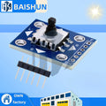 5Way Navigation Button Module with 5D Joystick, Mechanical Tactile Switch for Arduino/STM32, DIY Robotics/Game Controller