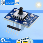 5Way Navigation Button Module with 5D Joystick, Mechanical Tactile Switch for Arduino/STM32, DIY Robotics/Game Controller