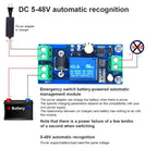 YX-804 YX-850 Power Outage Automatic Switching Battery Controller Board DC 5V 12V-48V Emergency Automatic Conversion Module