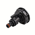 1000L IBC ton barrel lid S60x6 quick connector garden irrigation garden water connection piece with switch connector