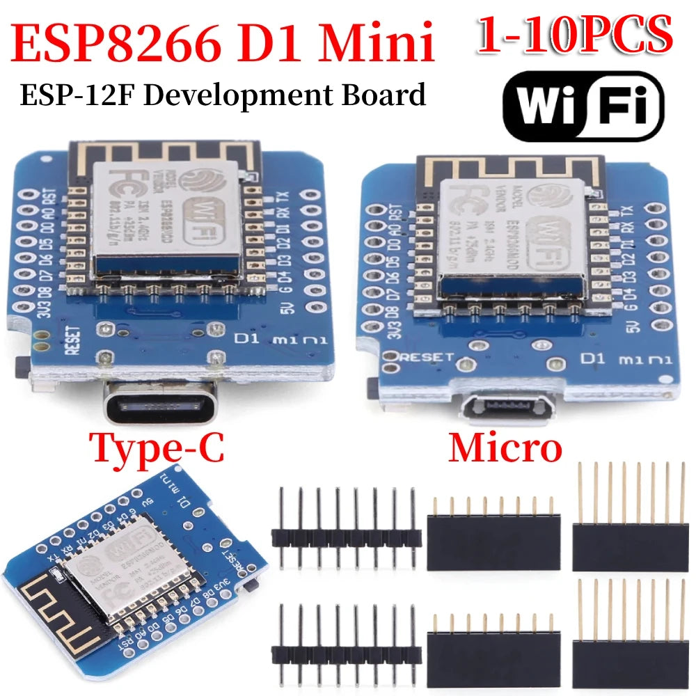 ESP-12F ESP8266 Development Board Support OTA Launch D1 Mini Nodemcu Lua Wifi Development Board Compatible with WeMos D1 Mini