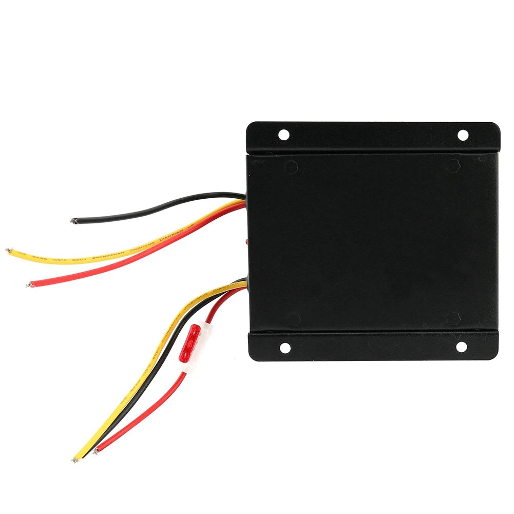 24V to 12V DC Converter 30A Car Power with Overload Protection High Efficiency for Truck Bus RV Step Down Inverter Power Supply
