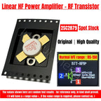 2SC2879 Original High Quality RF Transistor TO-59 25A 250W SSB Linear Silicon NPN Power Amplifier TOSHIBA 2SC2879A HF Transistor