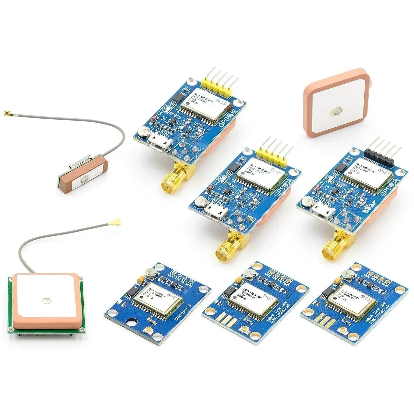 GY-NEO6MV2 NEO-6M NEO-7M NEO-8M GPS Module GY-GPSV3-NEO with Flight Control EEPROM MWC APM2.5 large Antenna for arduino