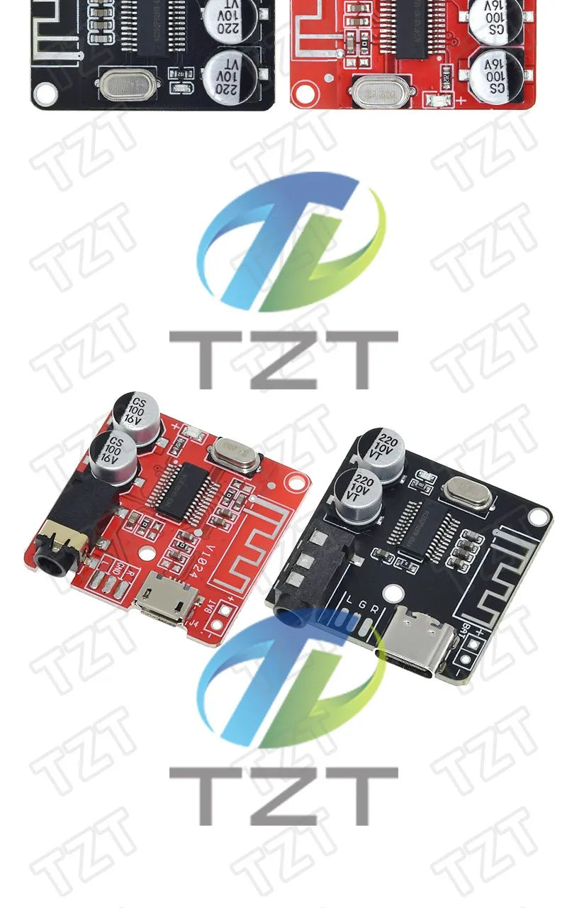 1/5PCS GREATZT DIY Bluetooth Audio Receiver Board Bluetooth 5.0 MP3 Car Audio Board Stereo Music Module 3.7-5V