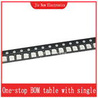 600pcs=6colors x 100pcs 5050 5730 1210 1206 0805 0603 0402 SMD LED Diode Kit Red / Green / Blue / White / Yellow/ Orange