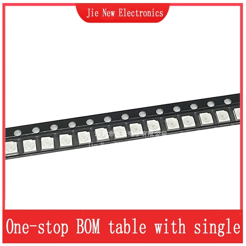 600pcs=6colors x 100pcs 5050 5730 1210 1206 0805 0603 0402 SMD LED Diode Kit Red / Green / Blue / White / Yellow/ Orange