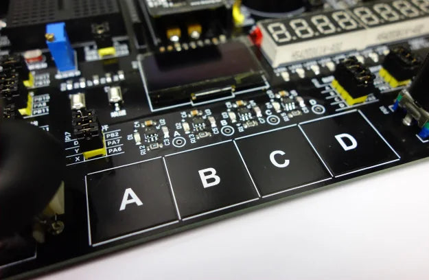 STM32 ARM Cortex-M3 STM32F103C8T6 Development Board with RS232 RS485 CAN MP3 USB Breadboard OLED