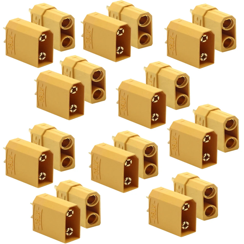 10/20pcs XT90 XT-90 Plug Male Female Bullet Connectors Plugs For RC Lipo Battery Rc Drone Airplane accessories Wholesale
