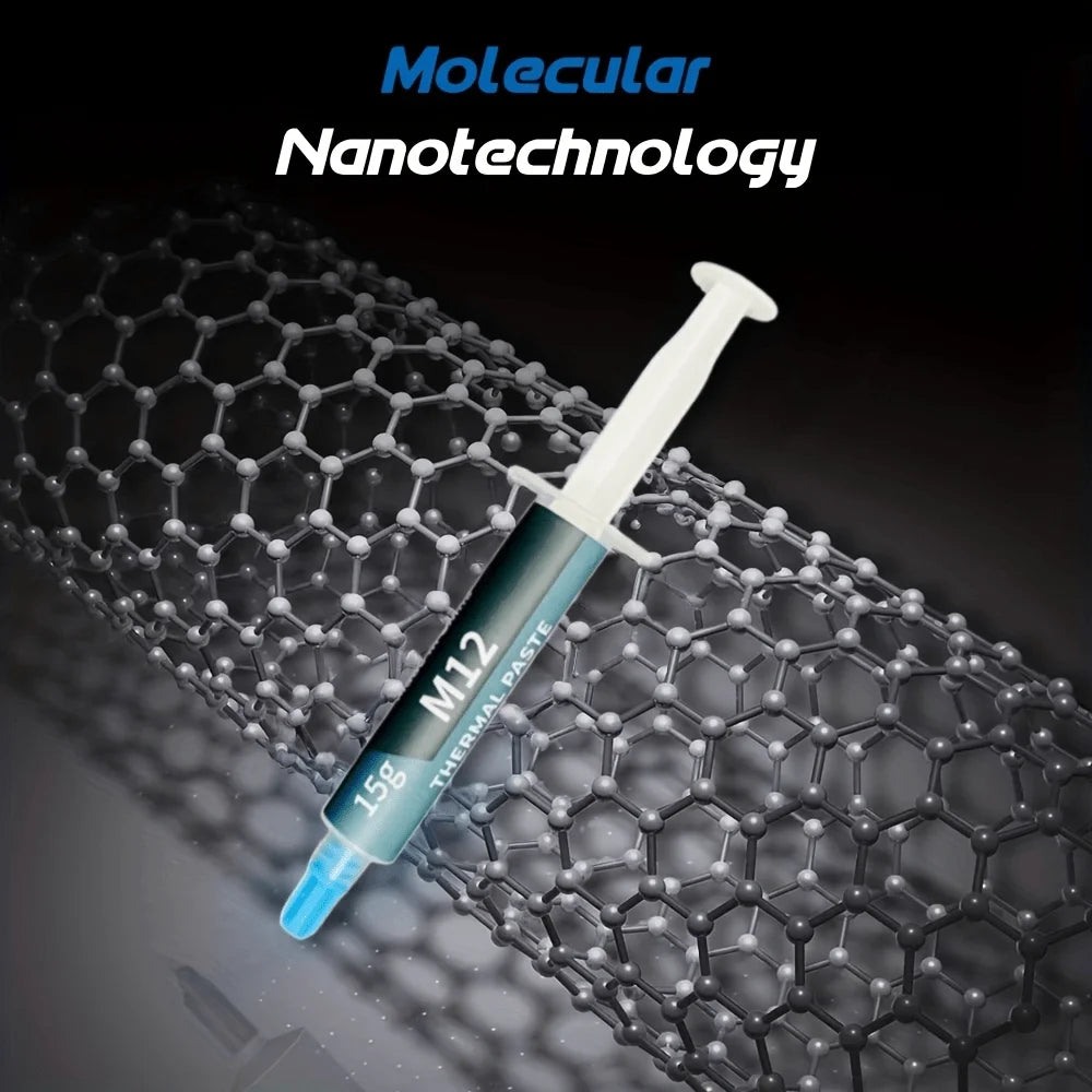 Thermal Paste Performance Thermal Conductive Grease Paste 12.4 W/MK 1/4/8/15/30g For Game PC PS5 CPU GPU Cooling