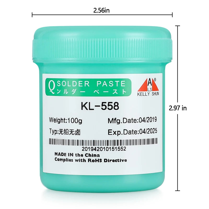 100% Original 100G Soldering Flux for Welding SMD Desoldering BGA Soldering Paste Flux, No-Clean Soldering Pcb Repair Welding