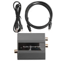 A13E-Analog To Digital Audio Converter RCA To Optical With Optical Cable Audio Digital Toslink And Coaxial Audio Adapter