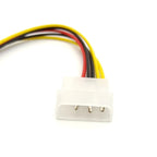 New High Quality 4 Pin Molex to 6 Pin PCI-Express PCIE Video Card Power Cable