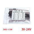 300PCS 1N4148 SMD LL34 Zener Diode Kit 0.5W 1/2W 3V-24V 2V-39V SMD Diode Set