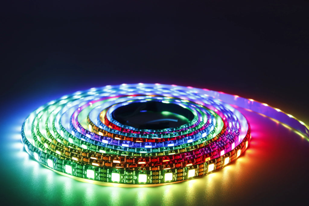 WS2812B WS2811 WS2813 WS2815 5050 RGB Smart LED Strip Lights WS2812 30/60/144Pixels/Leds/m Individually Addressable IC DC5/12V
