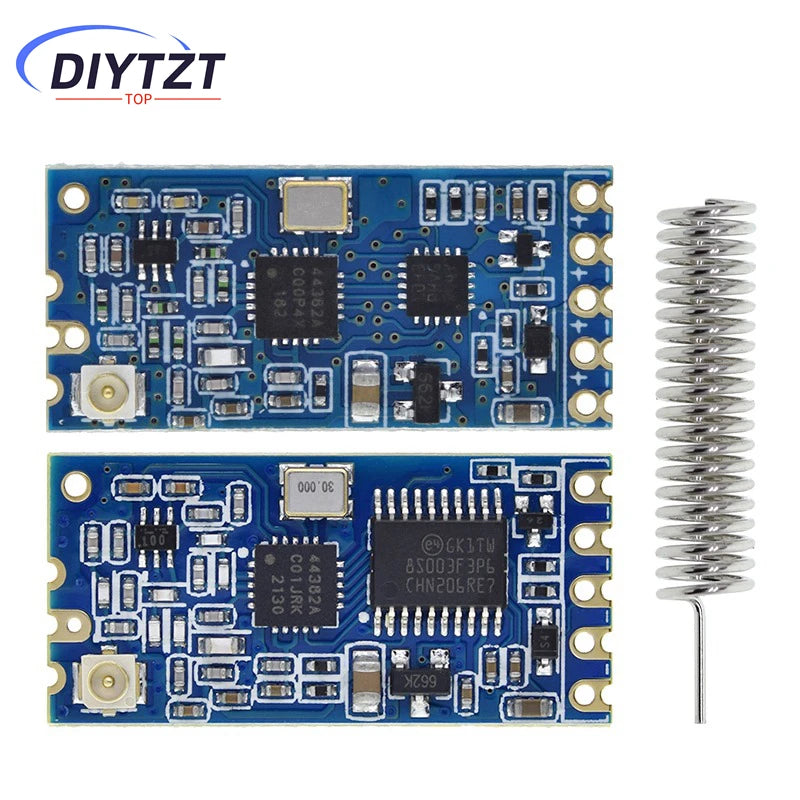 DIYTZT 433Mhz HC-12 SI4463/4438 Wireless Serial Port Module 1000m Replace Bluetooth NEW