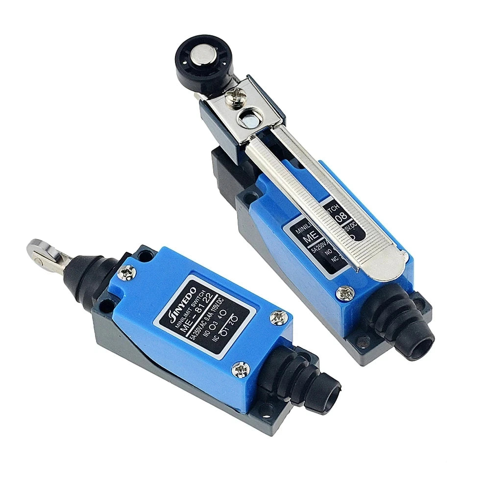 Rotary Adjustable Roller Lever Arm Mini Limit Switches Limit Switch ME 8108 ME-8108 TZ AC 250V 5A NO NC 8107 8104 8111 8112 9101