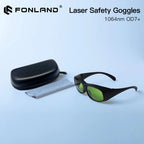 Fonland 1064nm Laser Safety Goggles Protective Glasses Shield Protection Eyewear LPYHP2 800nm-1100nm For YAG DPSS Fiber Laser
