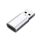 Type-c Female To USB 3.0 Male Adapter Charging Data Cable Connector For iPhone Samsung Huawei Phone Ipad Laptop USB-C Earphone